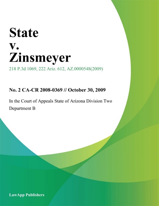 State v. Zinsmeyer
