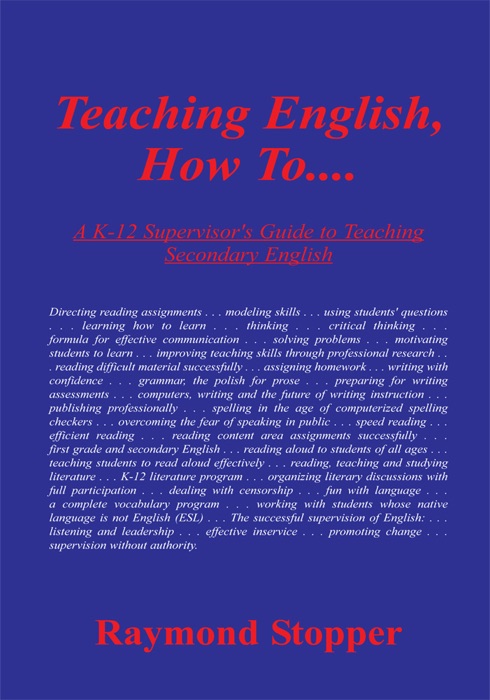 Teaching English, How To.......: