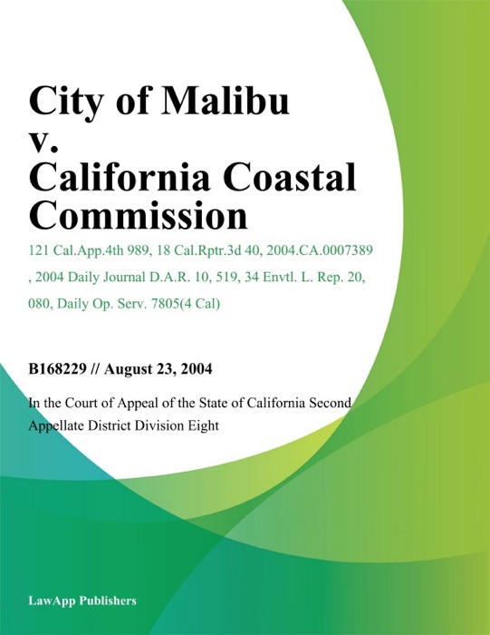 City of Malibu v. California Coastal Commission