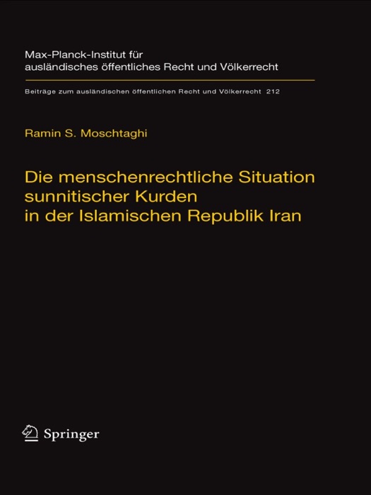 Die menschenrechtliche Situation sunnitischer Kurden in der Islamischen Republik Iran