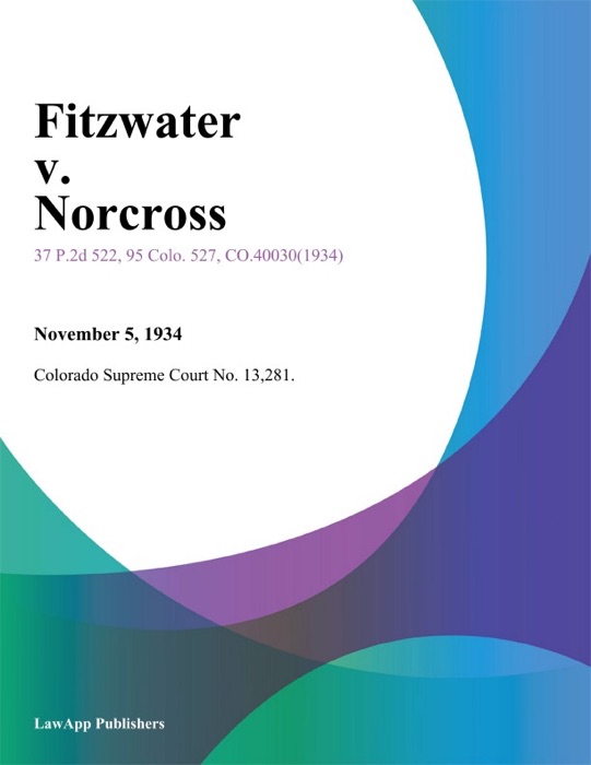 Fitzwater v. Norcross