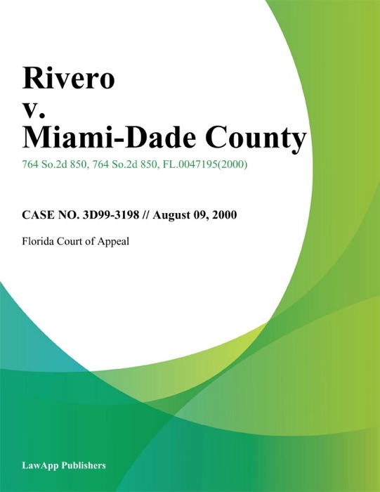 Rivero v. Miami-Dade County