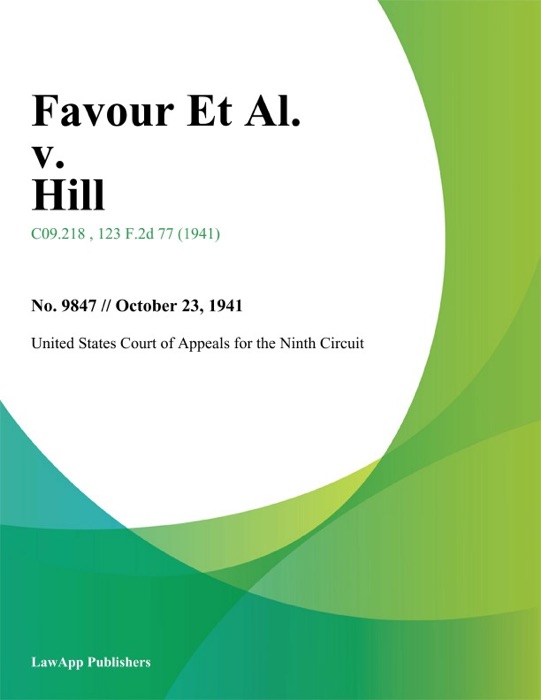 Favour Et Al. v. Hill