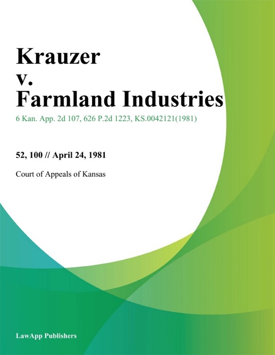 Krauzer v. Farmland Industries
