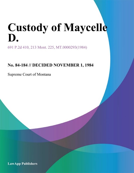 Custody of Maycelle D.