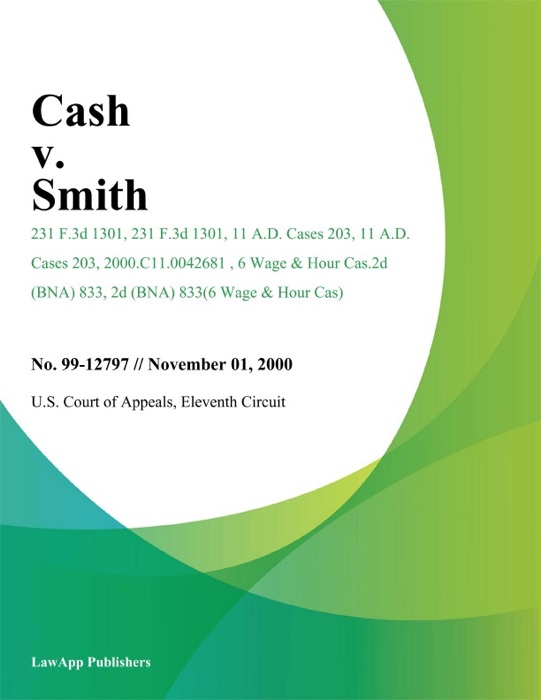 Cash V. Smith