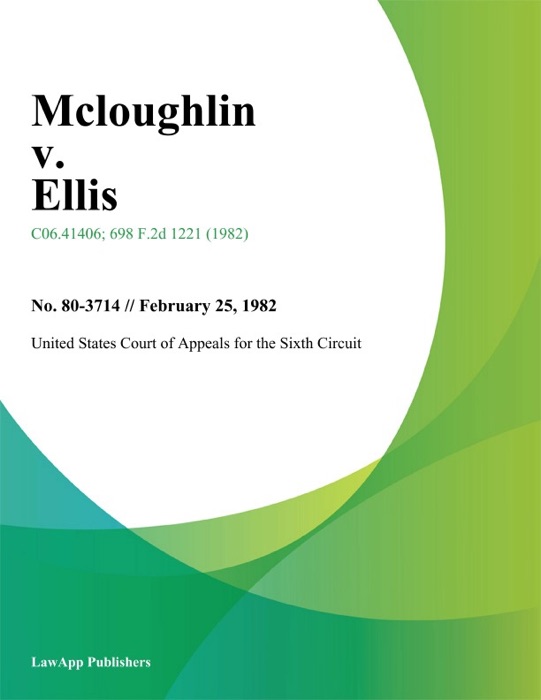 Mcloughlin v. Ellis