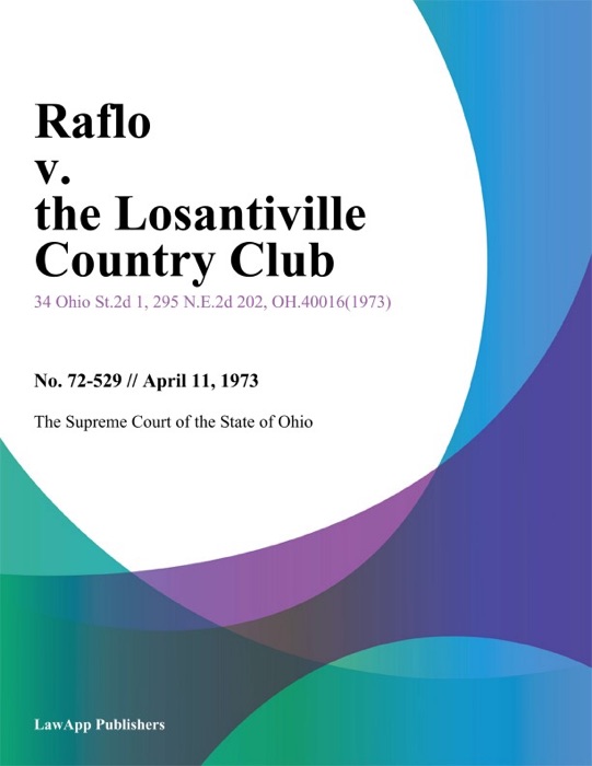 Raflo v. the Losantiville Country Club