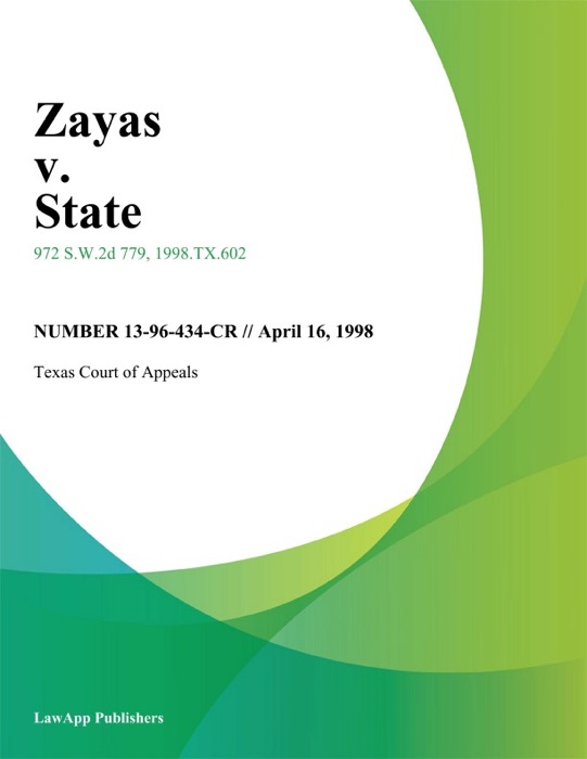 Zayas v. State