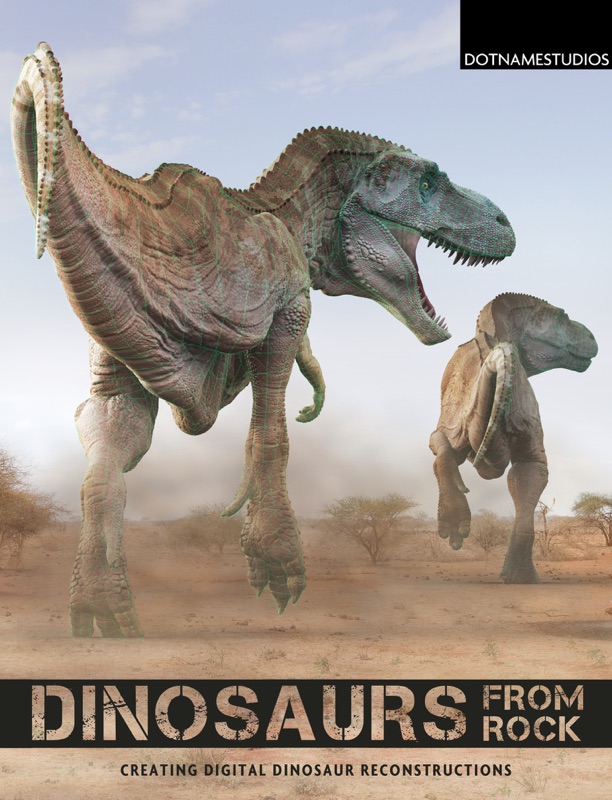 Dinosaurs from rock