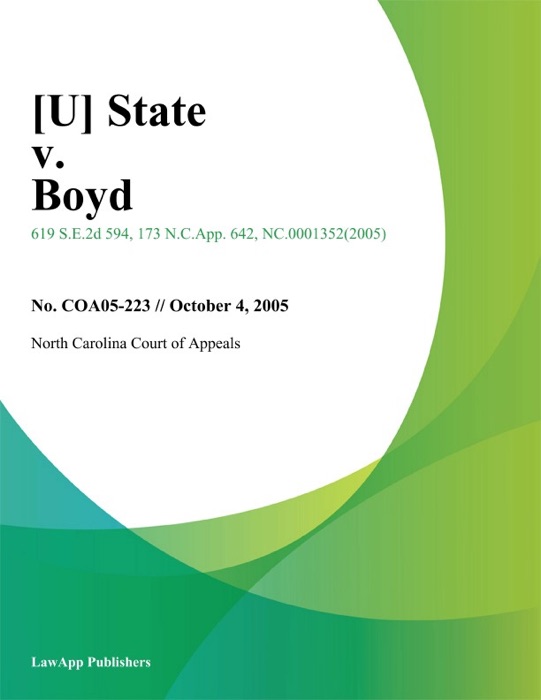 State v. Boyd