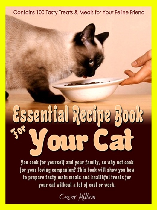 Essential Recipe Book for Your Cat