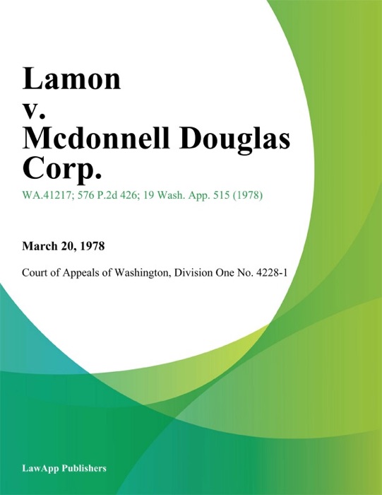 Lamon V. Mcdonnell Douglas Corp.