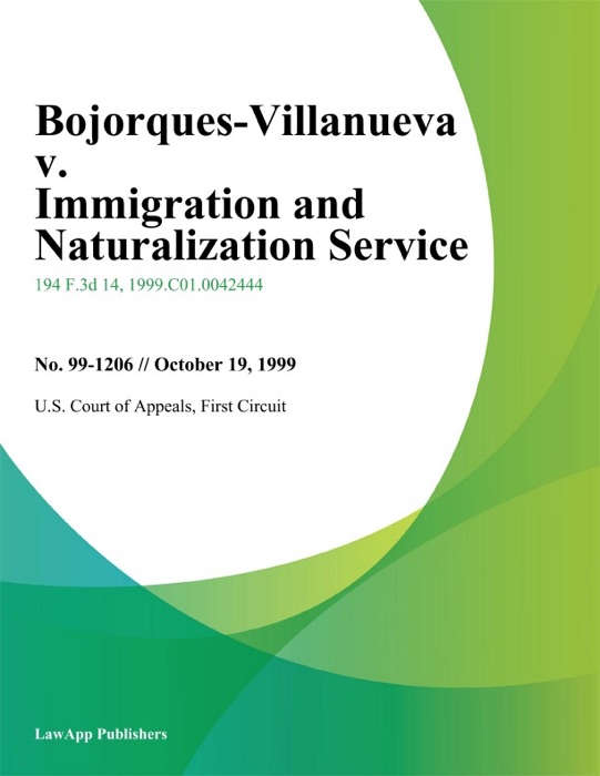 Bojorques-Villanueva v. Immigration And Naturalization Service