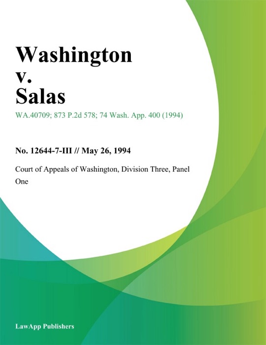 Washington V. Salas