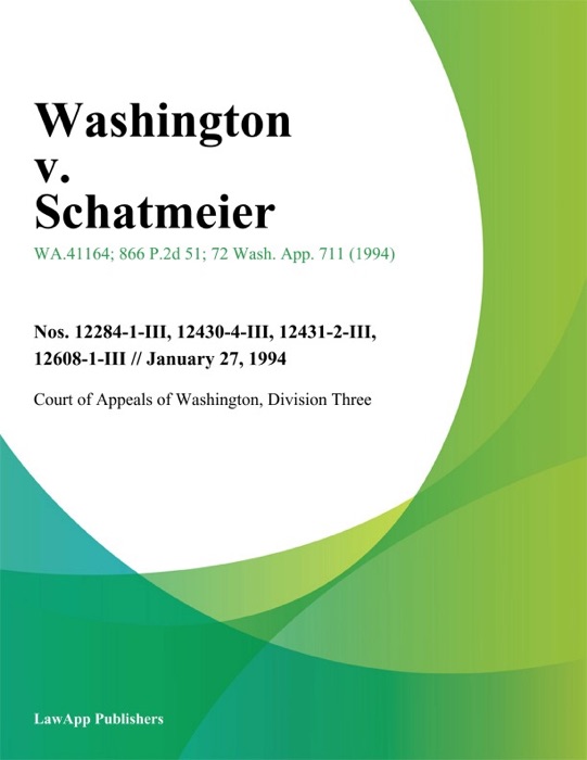 Washington V. Schatmeier