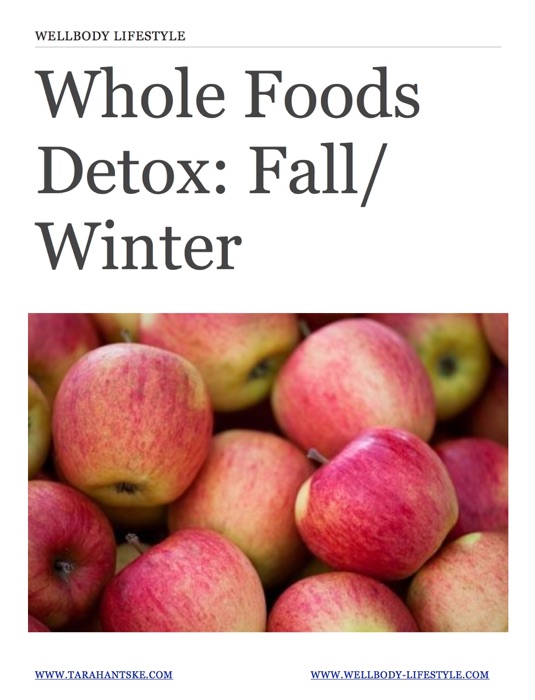 WellBody Lifestyle: Whole Foods Detox Fall / Winter - 3 Day Detox