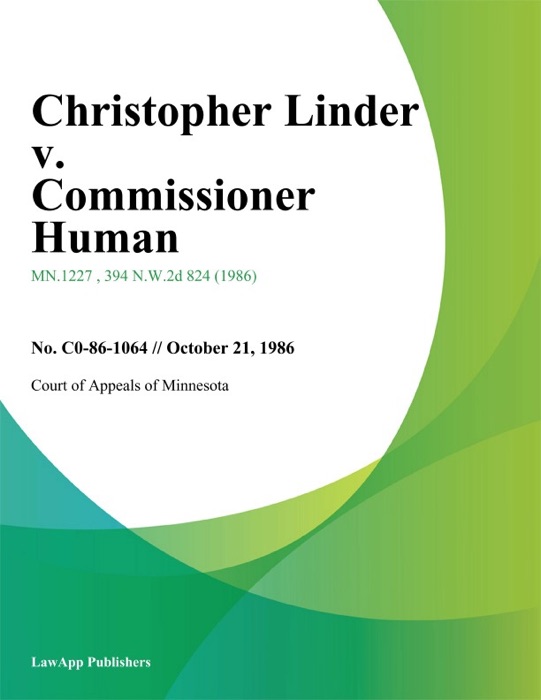 Christopher Linder v. Commissioner Human