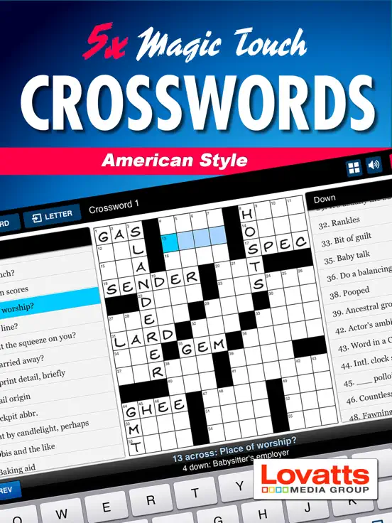 Magic Touch Crosswords American Style