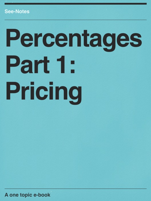 Percentages Part 1: Pricing