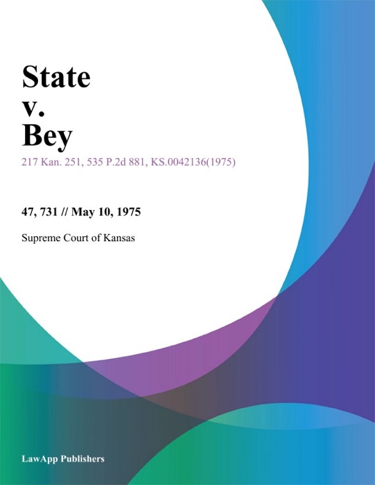 State v. Bey