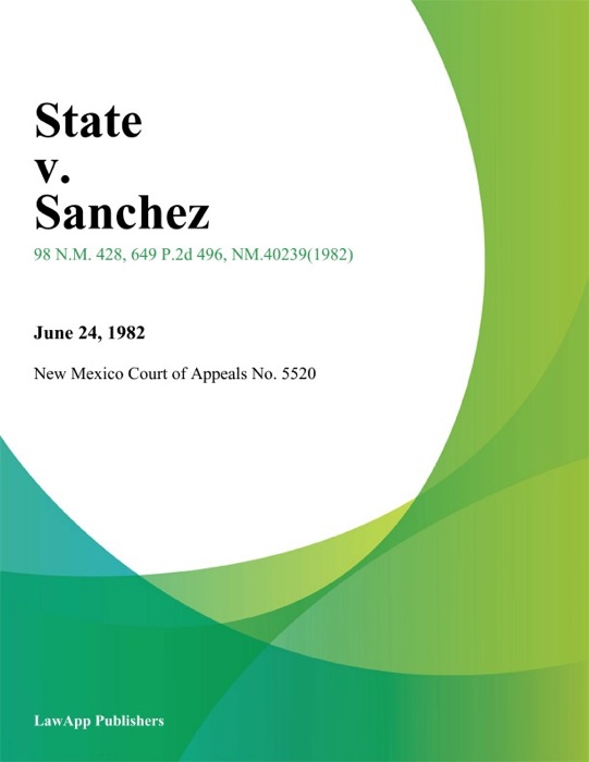 State V. Sanchez