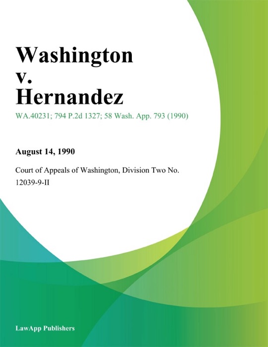 Washington V. Hernandez