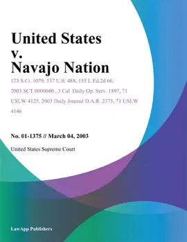 United States v. Navajo Nation