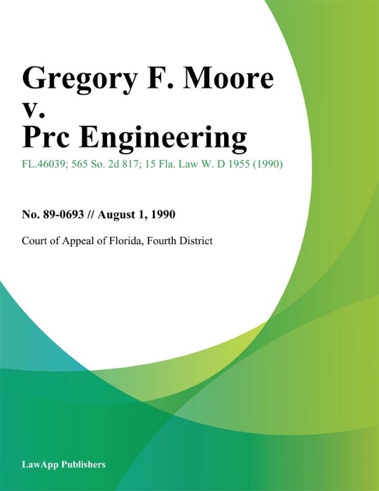 Gregory F. Moore v. Prc Engineering