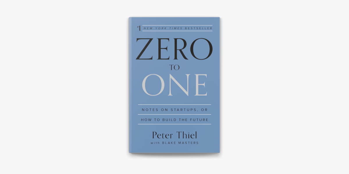 Zero to One on Apple Books