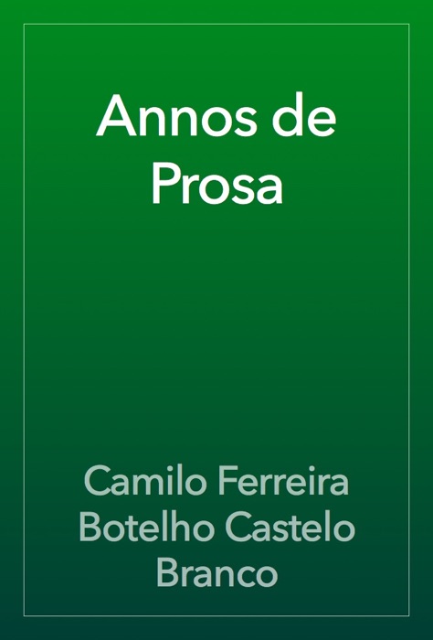 Annos de Prosa