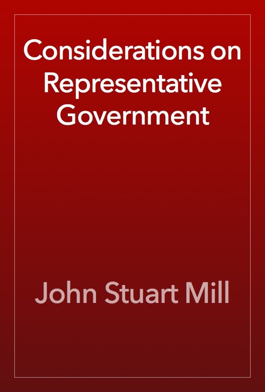Considerations on Representative Government