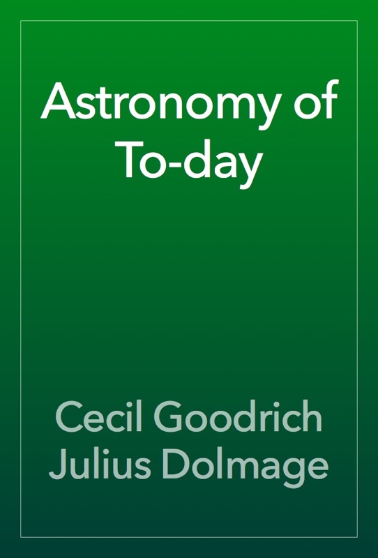 Astronomy of To-day