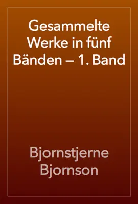 Read: Gesammelte Werke in fünf Book Bänden — 1. Band