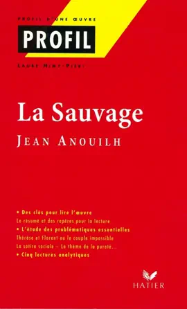 Read: Profil - Anouilh (Jean) Book : La sauvage