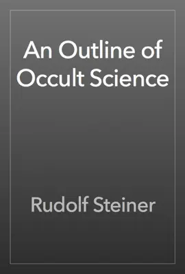 Read: Book An Outline of Occult Science