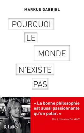 Read: Pourquoi Book le monde n'existe pas