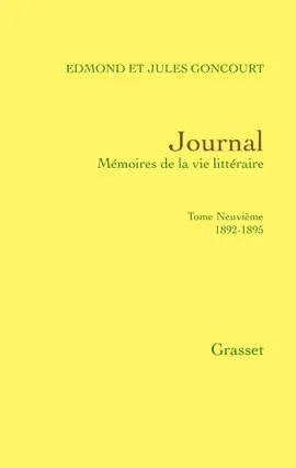 Read: Journal, tome neuvième Book