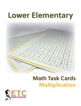 Lower Elementary Math Task Cards - Multiplication