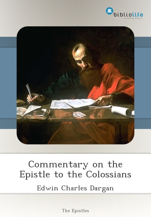 Commentary on the Epistle to the Colossians