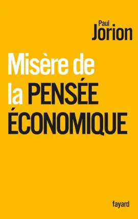 Read: Misère de la pensée économique Book