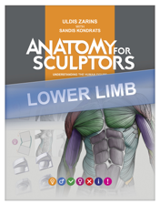 Lower Limb Anatomy For Artists - Uldis Zarins Cover Art