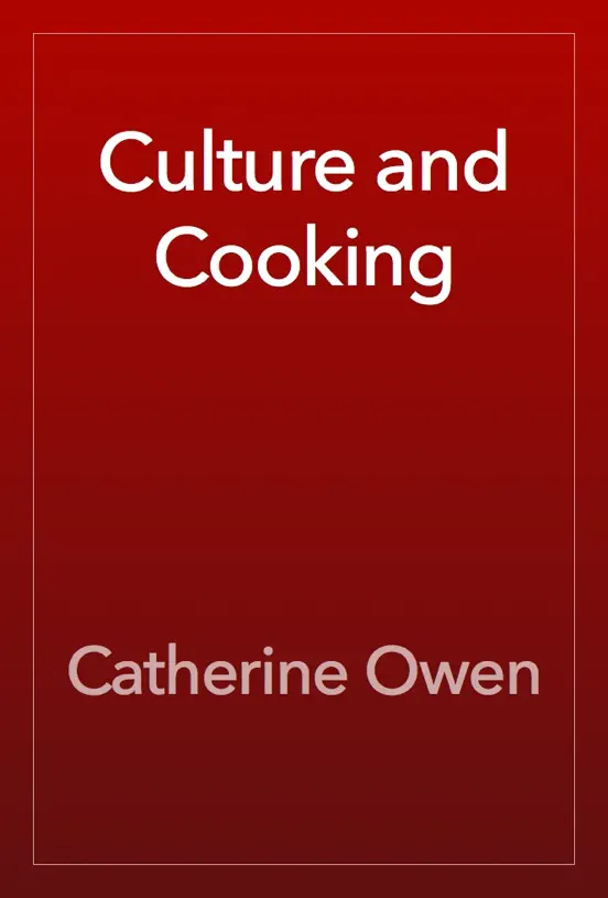 Culture and Cooking