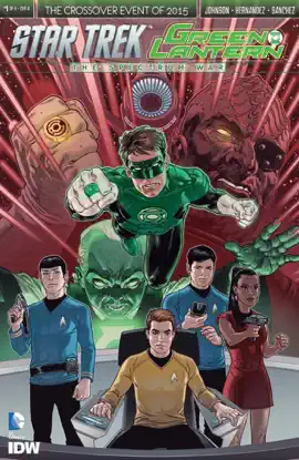 Read: Star Trek/Green Lantern #1 Book