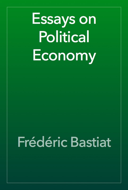 Essays on Political Economy