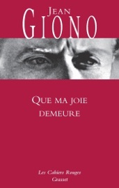 Que ma joie demeure - Jean Giono