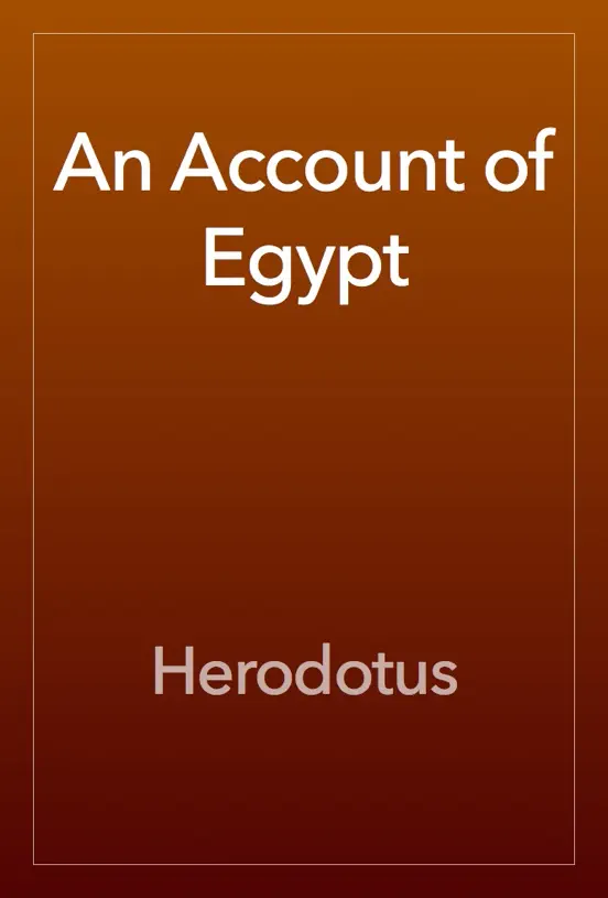 An Account of Egypt
