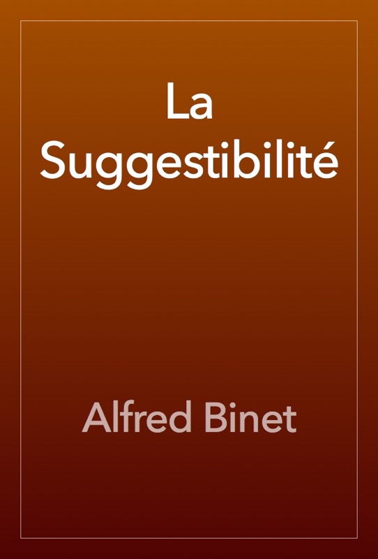 La Suggestibilité