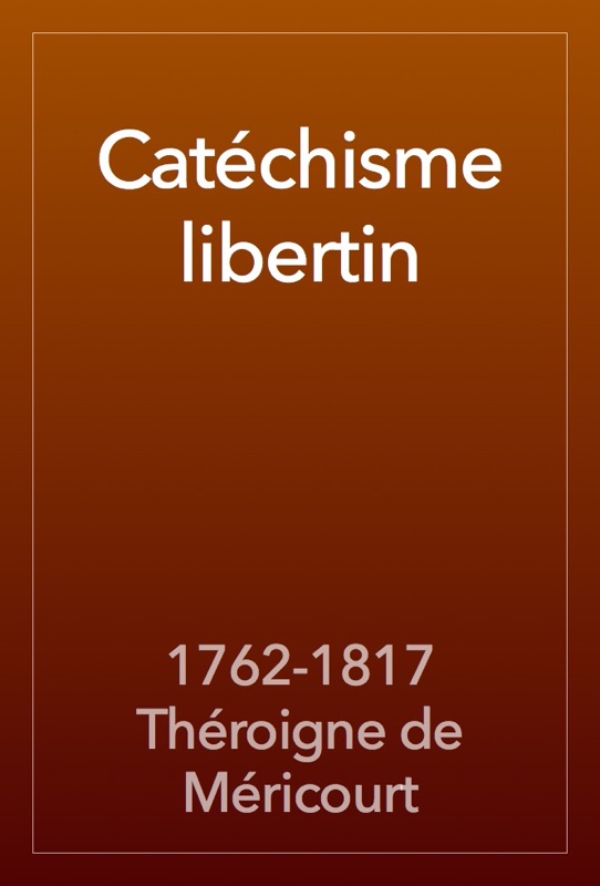 Catéchisme libertin