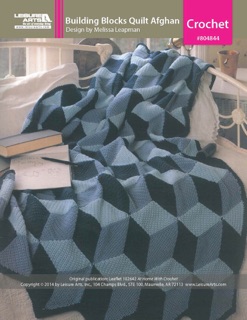 Building Blocks Quilt Afghan by Melissa Leapman